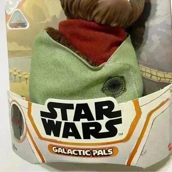 New Mattel STAR WARS Galactic Pals Baby Wookiee 11" Plush Doll Chewbacca - Picture 5 of 7